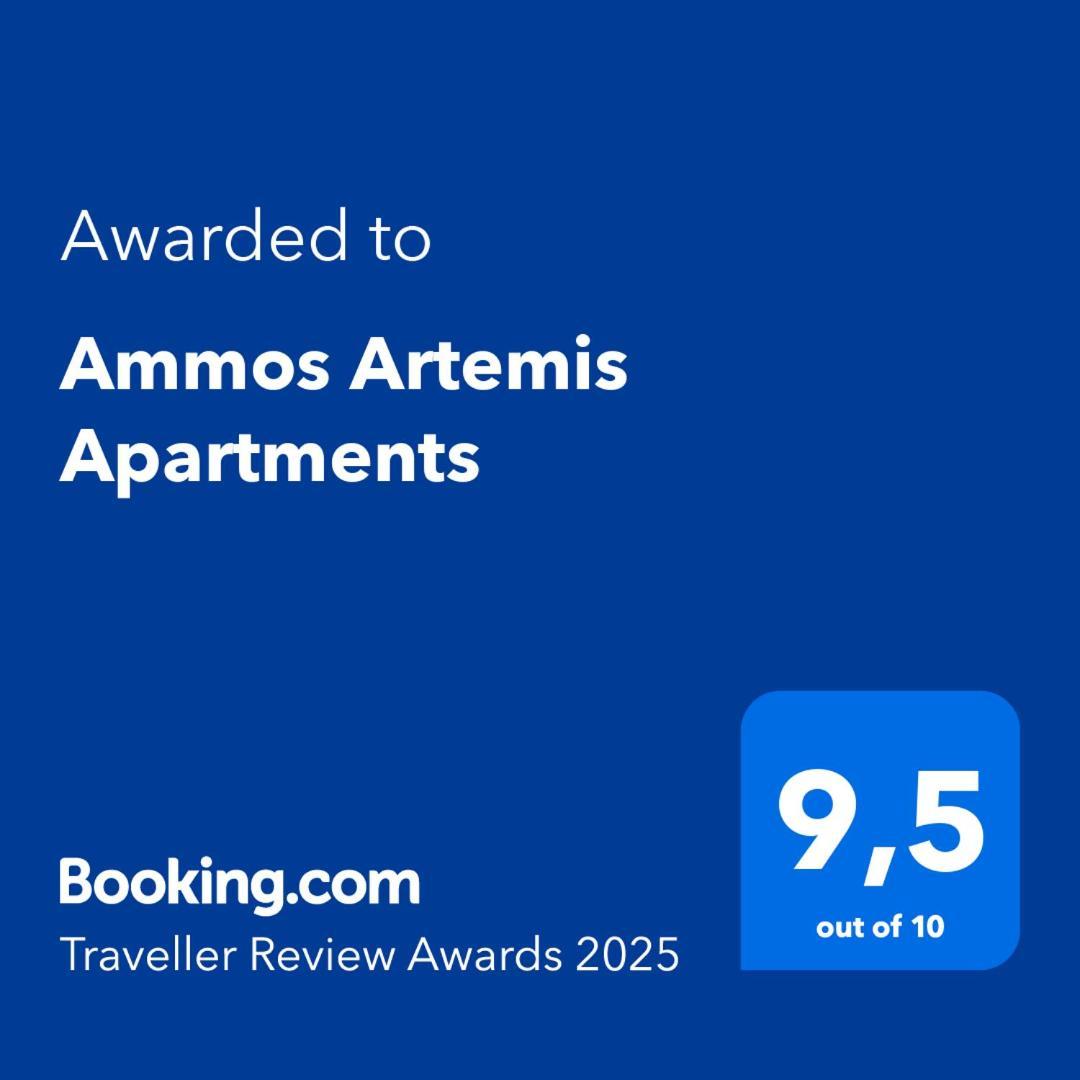 Ammos Artemis Apartments Extérieur photo